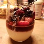 Witte chocolade panna-cotta