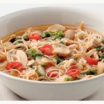Thai­se soep met kip en mihoen